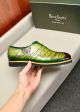 Berluti Man Brown and green Calfskin Business Leather Shoes 0428151 (6)_th.jpg